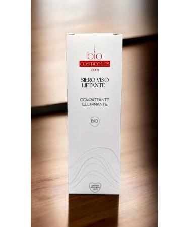  BioCosmeetics Ultra-Lifting Organic Natural Face Serum - Firming Effect with elasticity and hyaluronic acid of three molecular weights - 50 ml - Buy Online on GoSupps.com