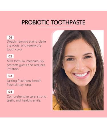SHEMINES Probiotic Whitening Toothpaste SP-10 Probiotic Toothpaste Sp10 Ultra Whitening Toothpaste Sp10 Fresh Breath Deep Cleaning Toothpaste - Buy Online on GoSupps.com