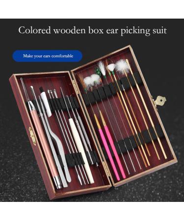 Earwax Cleaner Set - 20pcs Earwax Removal Tool Kit with Spoon, Earpick, and Massage Tool - Buy Online on GoSupps.com