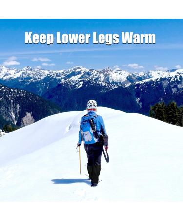 Buy Kateluo Outdoor Gaiters - Waterproof & Breathable for Hiking Cycling Fishing Mountaineering and Hunting - Leg Protection in Black - Buy Online on GoSupps.com