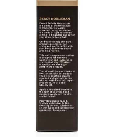 Percy Nobleman Face & Stubble Moisturiser by 75ml - Buy Online on GoSupps.com