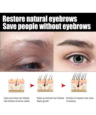 Beautfave Eyebrow Growth Serum - Rapid Brow Growth for Longer, Fuller Thicker Eyebrows - Nourishing Natural Formula - 3ML - Buy Online on GoSupps.com