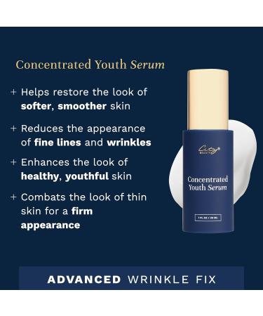 City Beauty Concentrated Youth Serum - Anti-Aging Face Serum for Firm & Smooth Skin - Light-Activated Wrinkle Solution with Advanced Enzymes - Buy Online on GoSupps.com
