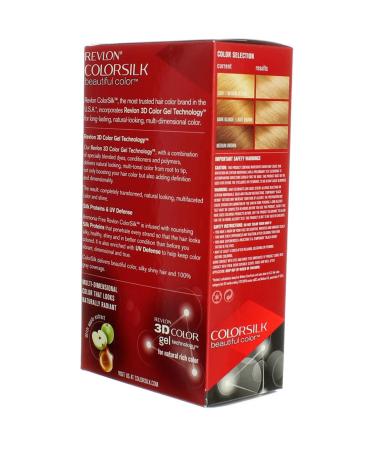 Revlon ColorSilk Hair Color 70 Medium Ash Blonde - Vibrant Long-lasting Color for All Hair Types - Shop Now - Buy Online on GoSupps.com