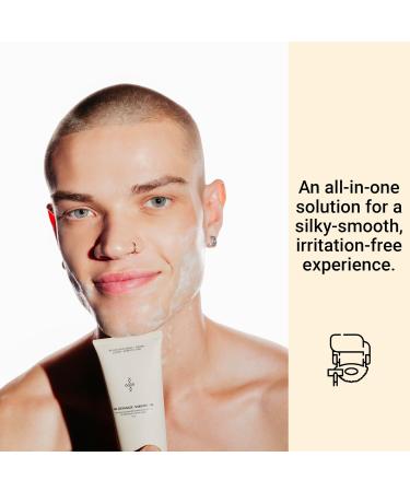 DANS UN JARDIN Beard Shaving Kit Made in Canada - Shower Gel After-Shave Balm & Shaving Gel - Sea Breeze - Skin-Friendly - Beard Gift Set for Silky Smooth Shave - All Skin Types - Vegan - 3-Pack - Buy Online on GoSupps.com