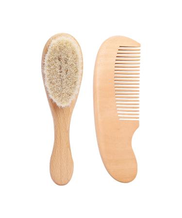 Baby Hair Brush and Baby Comb Set S6