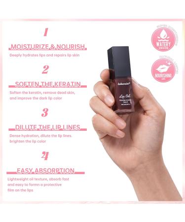 3 Colors Lip Glow Oil Set - Hydrating Tinted Lip Gloss Long Lasting Waterproof Lip Stain & Plumping Balm | International Shipping Available - Buy Online on GoSupps.com
