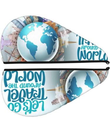 Travel Around The World Microfiber Hair Towel - Super Absorbent Coral Velvet Wrap for Long Curly & Thick Hair | Quick Dry for Women - Buy Online on GoSupps.com