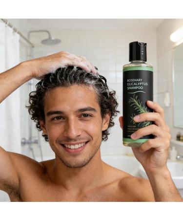 Shampoo for Fine Hair 100ml Plant-Based Cream Natural Anti-Frizz | For Men Root Breakage Shine Dryness Oily Hair - Buy Online on GoSupps.com