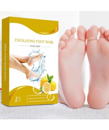 PEEL PEEL M-ASK Pied Peleling Masque Dismobeur De La Peau Morte 2 Paires Compacte Et Adapt e Aux Voyages Peau Morte Pelue En Jours Pour Les Rituels De Soins Au Coucher Du Coucher lemon - Buy Online on GoSupps.com