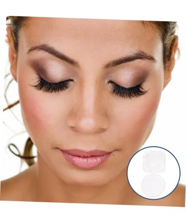 HAPINARY Reusable Eyelash Pad Adhesive Rubber Clip Lash Pad Pallet - Buy Online on GoSupps.com