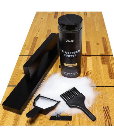 YDDS Shuffleboard Wax and Brush Set with Slow Speed Sand - Includes Table Brush and Mini Dustpan - Buy Online on GoSupps.com