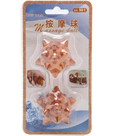Relaxing Wooden Palm Massage Tool for Elderly - Prickly Acupuncture Points & Hand Massage - Buy Online on GoSupps.com