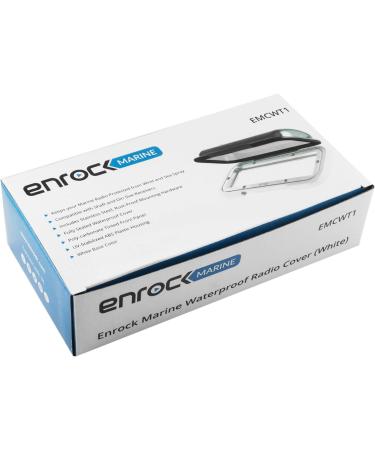 EnrockMarine EMCWT1 Universal Water Resistant Tinted Radio Shield Cover - White Base - Buy Online on GoSupps.com