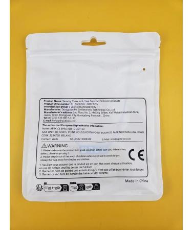 Colonet Sensory Silicone Teething Ring for Children - ADHD Autism Biting Relief & Speech Therapy Support - Color 2 - Buy Online on GoSupps.com