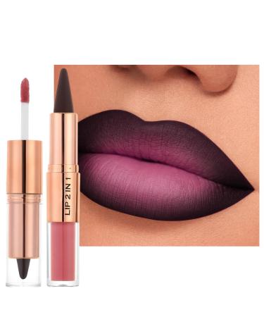 Erinde 2-in-1 Lipstick and Gloss #07 Matte