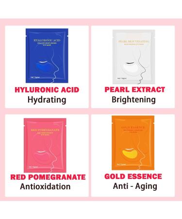 Skincare Gift Set for Women Face Masks & Eye Masks Set Face Masks Skincare Sheet Masks Natural Face Mask Beauty with Collagen Under Eye Patches for Dull Skin & Puff Eyes Moisturizing & Anti Aging - Buy Online on GoSupps.com