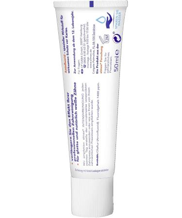 elmex INTENSIVE CLEANING Toothpaste 6 Pack (6 x 50 ml) - Effective Dental Care for Whiter Teeth | International Shipping Available - Buy Online on GoSupps.com