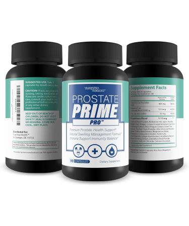 Prostate Prime Pro - Improved Formula - Our Best Prostate Support Supplement For Men s Health - Natural Prostatitis Prostate Health - Natural Prostate Remedies - Men Prostate Vitamin Prostaprime Pills - Buy Online on GoSupps.com