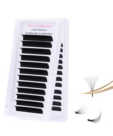Easy Fan Lashes Eyelash Extensions 0.03 0.05 0.07 Rapid Blooming C D DD Curl Volume Lash 8-20mm Length