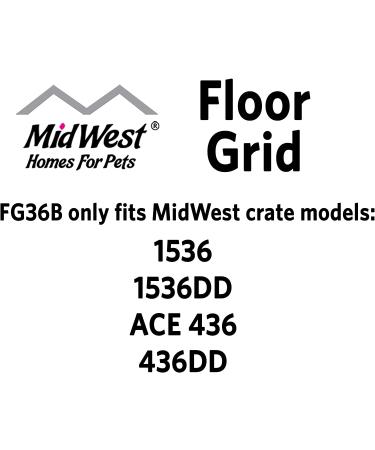 Midwest 36 x 23 Dog Crate Floor Grid - Durable and Easy-to-Clean - Buy Online on GoSupps.com