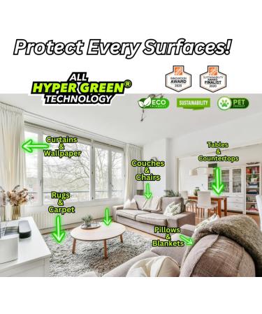 Eco-Friendly Multi-Purpose Protectant for Fabric Carpet Leather Linens & More - Stain Prevention Odor Elimination Cherry Scent - Buy Online on GoSupps.com