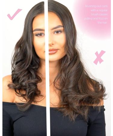 Brushworks Pink Smoothing Curl Comb - Professional Quality - Buy Online on GoSupps.com