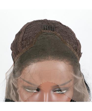 XINGYU Dark Purple Wig for Ladies | Curly Ombre Lace Front Synthetic Drag Queen Party Wig - Buy Online on GoSupps.com