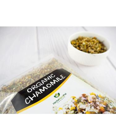 Chamomile Tea Camomile Dried Flowers Organic Herbal Inflorescence Matricaria chamomilla Tea for Infusion 300G - Buy Online on GoSupps.com