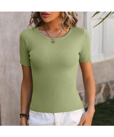Shop Trendy Genetic & Exclusion Women's T-Shirts - Short Arm Summer Blouses & Sports Tops in Green XL - Perfect for Every Occasion! - Buy Online on GoSupps.com