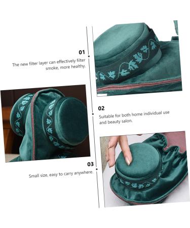 Homsfou 1-Piece Moxibustion Set | Moxa Cover Weap Tool & Velvet Brenner Filter for Safe Moxibustion - International Shipping Available - Buy Online on GoSupps.com