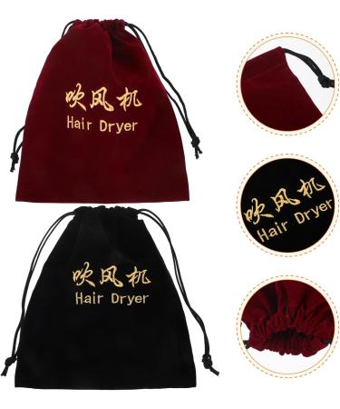 BRIGHTFUFU 2pcs Hair Dryer Storage Bag Travel Bags Hairdryer Storage Organizer Hair Blower Bag Wen Wan Handbag - Buy Online on GoSupps.com