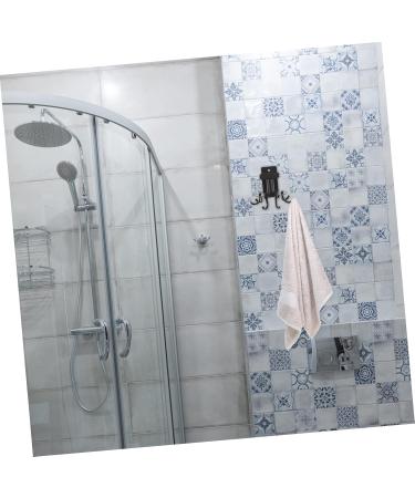 Alipis 1set Swivel Hook Hanger Hooks Rotating Utensil Hanger Heavy Adhesive Hooks Metal to Rotate Frame 13x10cm Black - Buy Online on GoSupps.com