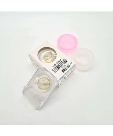Buy Designlenses Green Contact Lenses - Natural Effect Soft Monthly Colored Lenses (2 Pieces) - No Prescription Needed - International Shipping Available - Buy Online on GoSupps.com