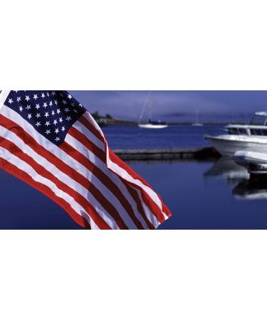 Taylor Made Products 8118 US Yacht Ensign Sewn Boat Flag | 12 x 18 | Premium Quality - Buy Online on GoSupps.com