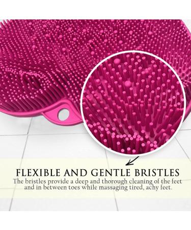 Ventdouce Foot Scrubber for Shower - Non-Slip Suction Cups Pure Smoothing & Massaging No Bending Required - Buy Online on GoSupps.com