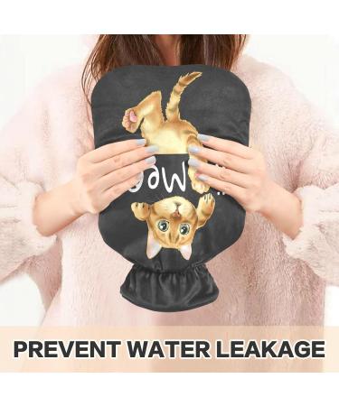 Funny Cat Heat Bottle - 2L Pain Relief for Hands & Feet | Warm Water Bed Warmers for Women Girls & Kids - Buy Online on GoSupps.com