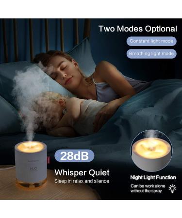 SmartDevil Snow Humidifier 500ml - Ivory | Quiet Portable Air Humidifier - Buy Online on GoSupps.com