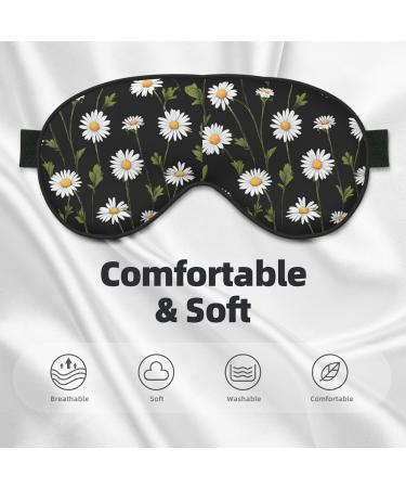 Premium Sleep Mask for Women & Men - Reusable Soft Blackout Eye Covers for Better Sleep Travel Camping Essentials - Ideal Gifts for Him & Her - Buy Online on GoSupps.com