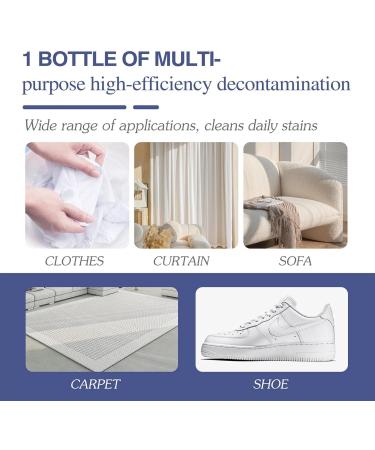 Active Laundry Cleaner 258g No Rinse Anti-Yellowing Cleaner for Clothes Stains Brightening | White Shirt Cleaner Laundry Supplies for Coats Pants T-Shirts and Blouse Rowces - Buy Online on GoSupps.com