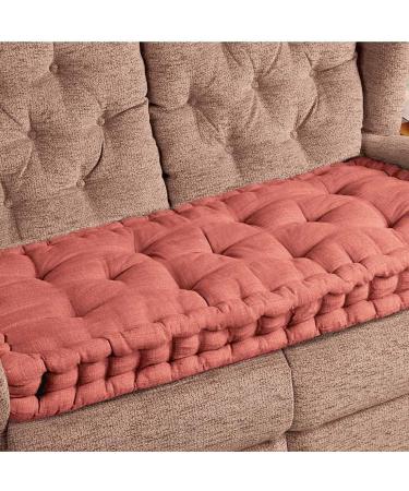 Chums 3 Seater Booster Cushion in Terracotta - Comfortable International Shipping Available - Buy Online on GoSupps.com