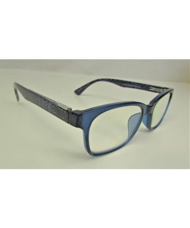 Foster Grant Parissa Women's Premium Blue Reading Glasses (1.50) - Stylish & Comfortable | International Shipping Available - Buy Online on GoSupps.com