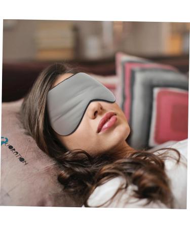 FRCOLOR Sleep Mask Set - 2pcs Silk Eye Covers & Pajama Blindfold for Travel | Comfortable Eye Patches & Blackout Stickers - Buy Online on GoSupps.com