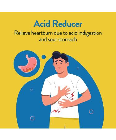 Acid Reducer 20mg Famotidine 200 Tablets for Heartburn & Indigestion Relief | Healthy Living - Buy Online on GoSupps.com