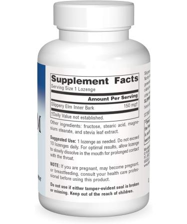 Planetary Herbals Slippery Elm Lozenges - Herbal Throat Support (100 Lozenges) - Buy Online on GoSupps.com