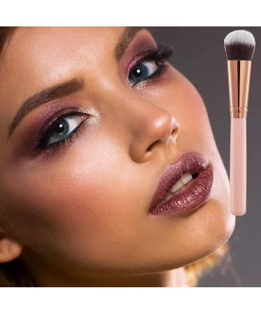 2pcs Face Self Tanning Flat Top Brush & Blending Applicator - Pink - Buy Online on GoSupps.com