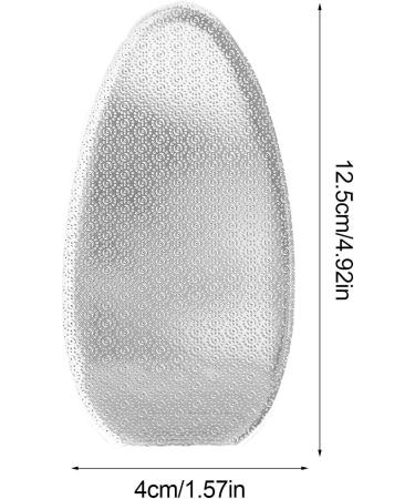 Foot Scrubber | Heel Scraper Nail File | Glass Foot Scraper Pedicure Foot Buffer Pedicure Tool for Soft Smooth Foot Foot Wash Board - Buy Online on GoSupps.com