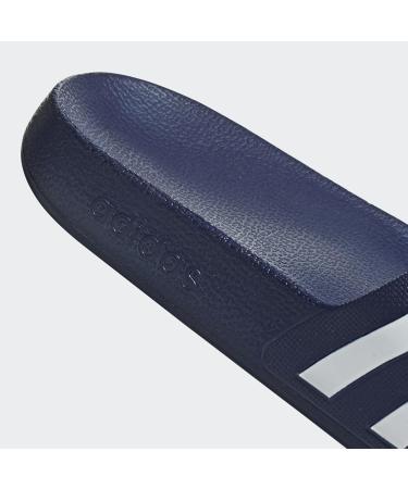 Buy adidas Unisex Adilette Aqua Slides - Dark Blue Ftwr White - International Shipping Available - Buy Online on GoSupps.com