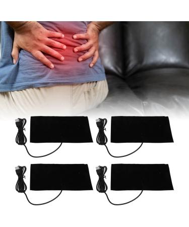 Buy USB Heating Pillows for Neck Shoulder & Back - Multi-Purpose Carbon Fiber Washable DC 5V - 4 Pieces - International Shipping Available - Buy Online on GoSupps.com