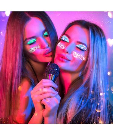  Cadimus Cadimus Glitter Gel 12 colors for face body and hair for Christmas Halloween and Carnival - Buy Online on GoSupps.com